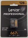Lexar 667x 128GB 100Mbs