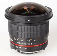 Samyang 8 f3.5 Fish Eye CS II Canon EF