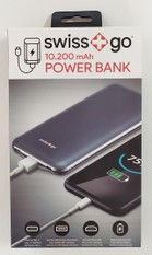 Swiss Go Power Bank 10200 mah