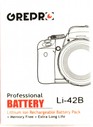 Grepro Li-42b