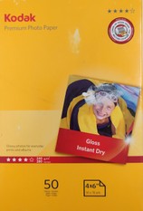 Kodak Ultra Premium Photo Paper 50 fogli10x15