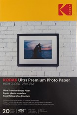 Kodak Ultra Premium Photo Paper 20 fogli10x15 High Gloss