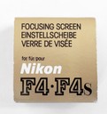 Nikon Focus Screen B F4, F4s