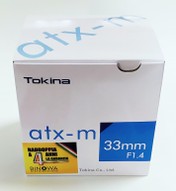 Tokina atx-m 33mm f1.4 FujiFil X