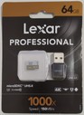 Lexar Micro SD Lettore 1000x 64GB 150MB-s