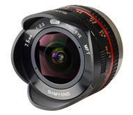 Samyang 7.5 f3.5 UMC Fish Eye MFT Micro 4/3"